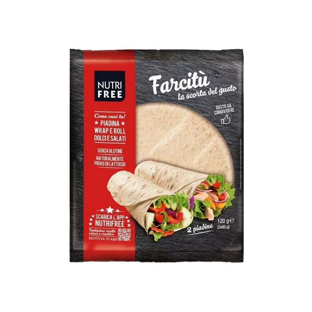 Nutrifree Farcitu piadina senza glutine gr. 60 x 2