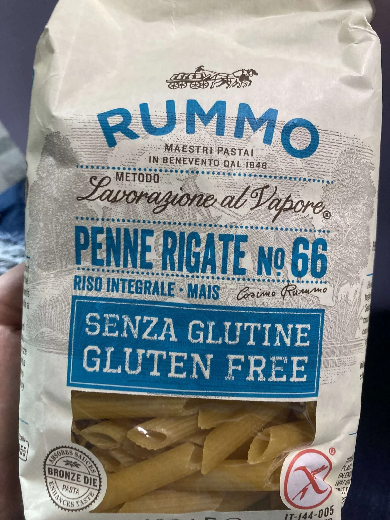 Rummo Penne Rigate N66 400g Rummo Penne Rigate N66 400g,rummo,penne rigate senza glutine https://isoladeiceliaci.it/wp-content/uploads/2019/07/cropped-senza-glutine-LOGO-04.jpg